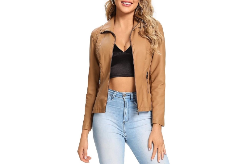 A fashion editor shares the seven best transitional spring jackets she’s shopping from Amazon, including cardigans, trench coats, faux leather, and teddy coats for under $50. Brands include Levi’s and Prettygarden, starting at $36.