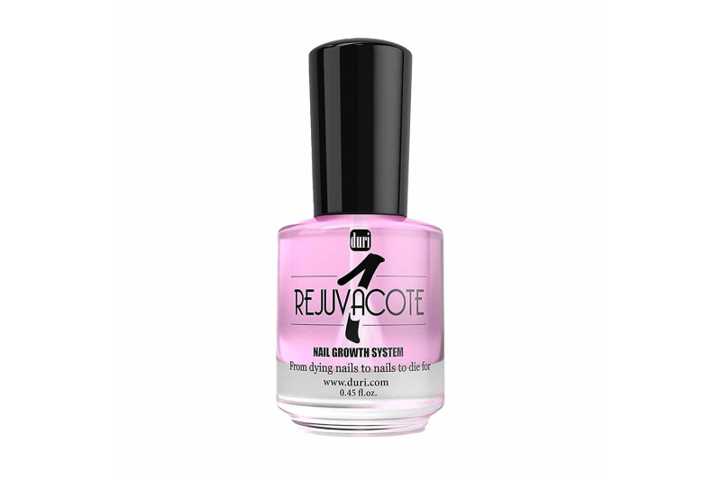 Amazon shoppers swear by the $14 Duri Rejuvacote 1 Nail Growth System to strengthen and protect their dry and damaged nails. The nail strengthener can be worn on its own or with colorful polish.