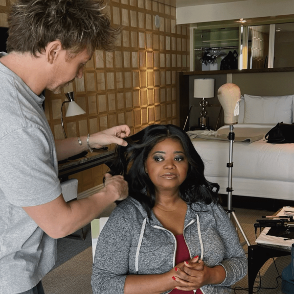 Award-winning actress Octavia Spencer exclusively took InStyle behind the scenes as she got ready for the 55th NAACP Image Awards with her stylist and glam team. See ahead for more details on Spencer's look, her personal style, and the team that helps bring it all together.