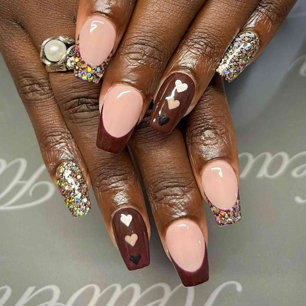 Brown nail polish often gets overlooked for brighter and softer colors. Here, we prove that brown nail looks can be just as pretty.