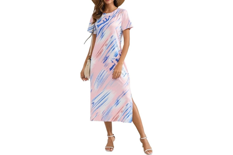 I’m picking up multiple colors of Naggoo’s Short-Sleeve T-Shirt Dress, which has over 7,500 five-star ratings on Amazon. It’s versatile, soft, and comfortable, plus it’s on sale for $31 now.