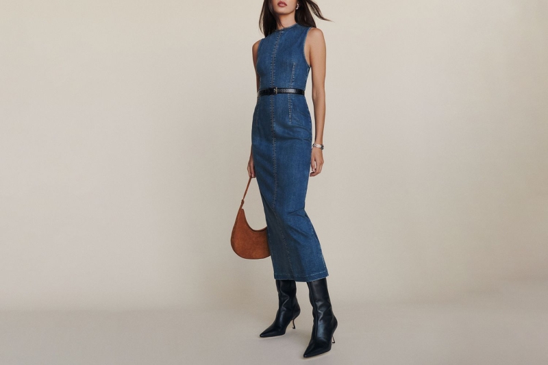I’m shopping all things denim in preparation for spring, and that includes wide-leg jeans from Spanx, denim dresses from Reformation, ankle-length maxi skirts from Madewell, and denim jumpsuits from Levi’s. Prices start at $40.