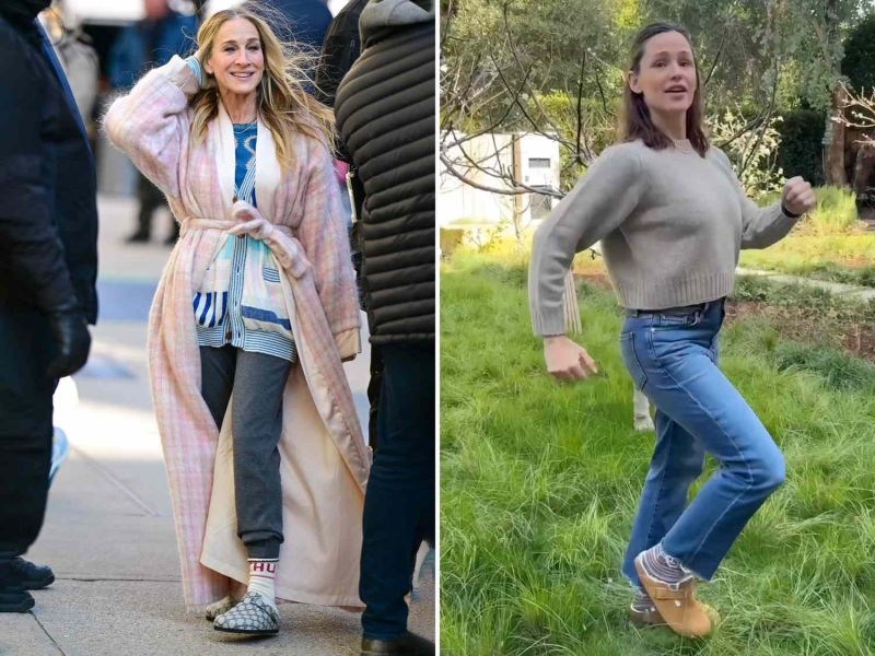 Jennifer Garner wore similar clogs to the ones Sarah Jessica Parker frequently wears. Shop lookalike versions for as low as $20 during the Amazon Big Spring Sale.