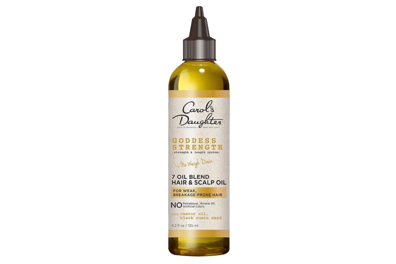 My mom’s been using the Carol's Daughter Goddess Strength Scalp and Hair Oil for two years, and it’s soothed and moisturized her dry flaky scalp while growing her hair. Shop it while it’s on sale for $11 at Amazon.