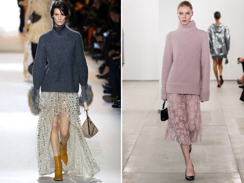 See the best layered sweater looks pulled from Milan, Paris, and New York Fashion Week's runways, plus tips on how to style them at home.