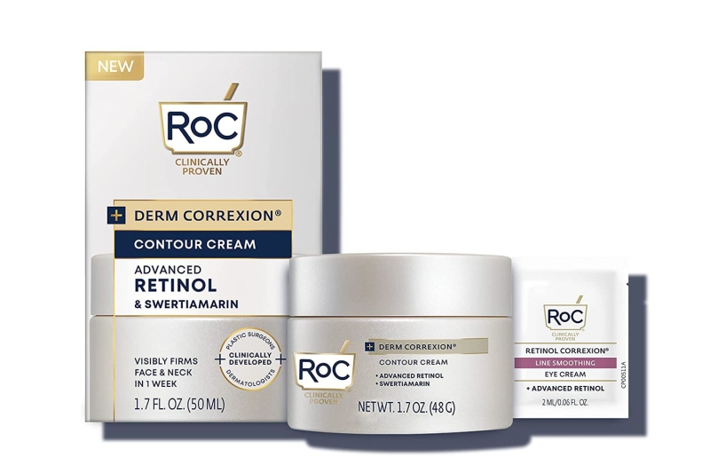 Shoppers love the Derm Correxion Advanced Retinol Contour Cream from the Sarah Jessica Parker-used brand, RoC. Shop it on sale on Amazon for $22.