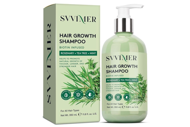 Shoppers swear by the Svvimer Hair Growth Shampoo for longer, stronger, healthier locks. Snag the nourishing haircare product while it’s on sale for under $20 at Amazon.