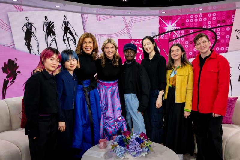 Six recent graduates from the Fashion Institute of Technology (FIT) — Papa Oppong, Anthony Oyer, Deborah Won, Valeria Watson, and design duo Cristina and Margarita Ng Ng — appeared on 'Today with Hoda and Jenna.' Here, they discuss their inspiration, that experience, and the future of fashion.