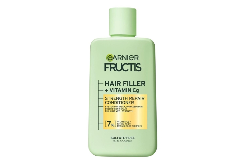 Celebrity hairstylist Dimitris Giannetos used Garnier Fructis’ Hair Filler Strength Repair Serum on Shania Twain. Shop it for $9 on Amazon.