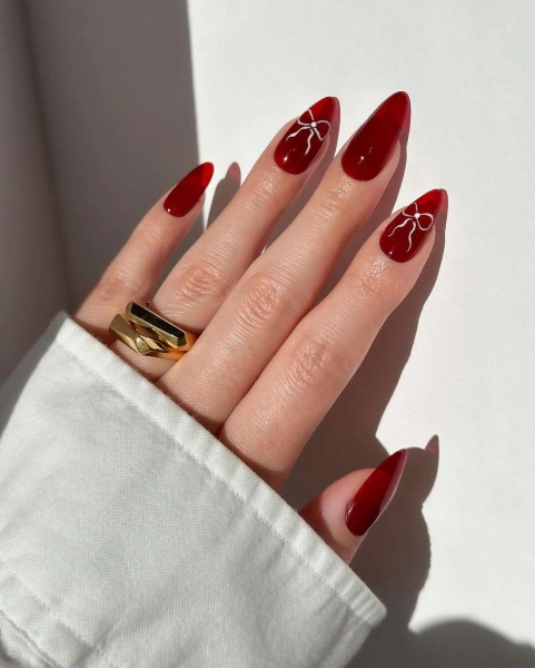 Cherry red is a bold and vibrant hue that's always trending. These 20 cherry red nail looks will inspire your next manicure.