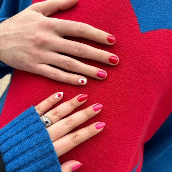 Cherry red is a bold and vibrant hue that's always trending. These 20 cherry red nail looks will inspire your next manicure.