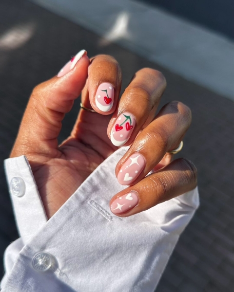 Cherry red is a bold and vibrant hue that's always trending. These 20 cherry red nail looks will inspire your next manicure.