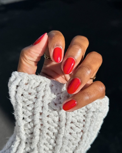 Cherry red is a bold and vibrant hue that's always trending. These 20 cherry red nail looks will inspire your next manicure.