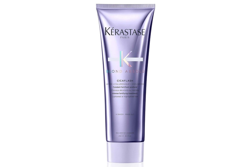 Kérastase’s Blond Absolu Cicaflash Conditioner repaired a beauty editor’s bleached curly hair. Shop it for $25 on Amazon.