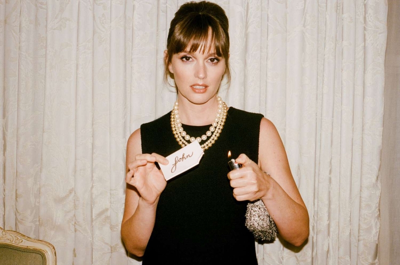 Leighton Meester is the face of a new collaboration between St. John and Edie Parker that features two new handbag styles with an attached lighter holster. See her 'Gossip Girl'-inspired campaign and read all about the limited-edition handbags, here.