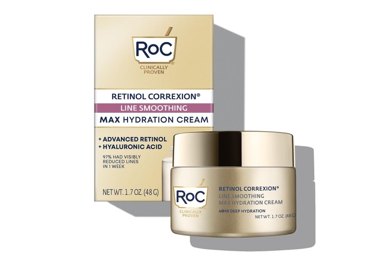 Shoppers with mature skin swear by the RoC Retinol Correxion Deep Wrinkle Facial Filler cream for smoother, plumper complexions. Snag the skincare product while it’s on sale for $22 at Amazon.