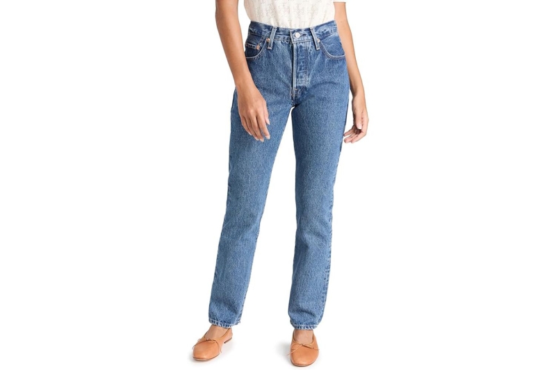 The Levi’s 501 Original Fit Jeans are a classic style of denim pants that have been popular for over a century. Marylin Monroe, Kendall Jenner, and more pop culture icons have worn the jean style, which you can shop in numerous shades at Amazon.