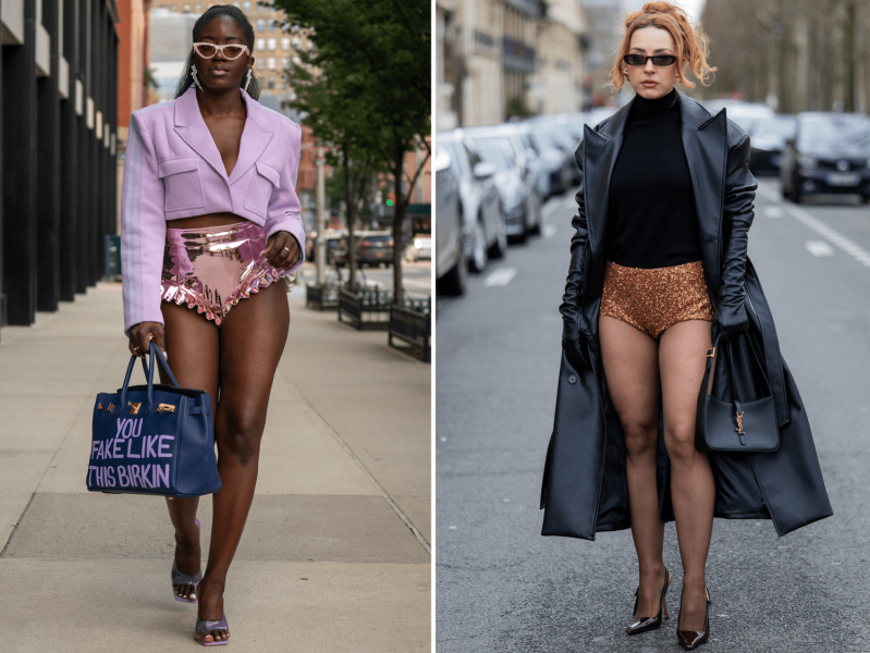 This hot pants style explainer answers all your burning fashion questions from "What are hot pants?" to "How do I wear hot pants without feeling naked?" plus hot pants outfit inspiration and confidence-boosting styling tips.