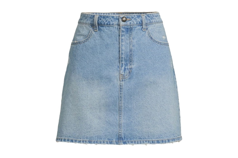 Walmart’s exclusive clothing brand, Scoop, released a spring capsule wardrobe collection with denim mini skirts, linen tops, sandals, and faux leather shorts. Shop 10 warm-weather finds under $30.