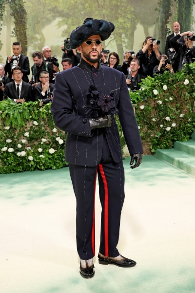 Capes, Florals, and Peekaboo Skin: Shoutout to the Men Who Went for It at the 2024 Met Gala