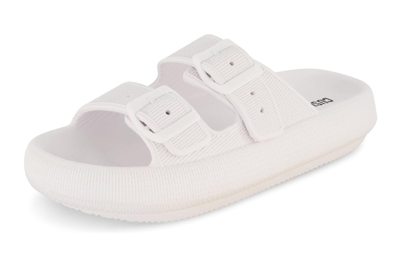 I rounded up eight comfy slip-on sandals for summer from Birkenstock, Crocs, Aldo, Tory Burch, and more. They all have plush insoles and comfortable straps, and prices start at $25.