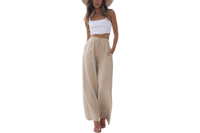 I’m packing Faleave’s Linen Palazzo Pants for my cruise because they’re lightweight, come in easy-to-style shades, and are available for $26 at Amazon.