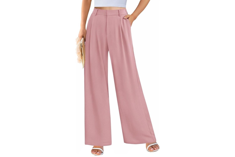 Kendall Jenner wore comfortable wide-leg trousers on the day of the Met Gala. Shop similar ageless and universally flattering pants for spring from Amazon and Nordstrom, starting at $25.