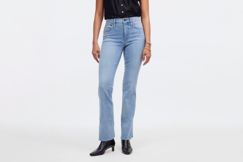 Madewell’s SVP of Denim Design, Mary Pierson, shared the four denim trends that will be big for summer 2024, including straight-leg jeans, white wide-legs, flares, and relaxed denim shorts.