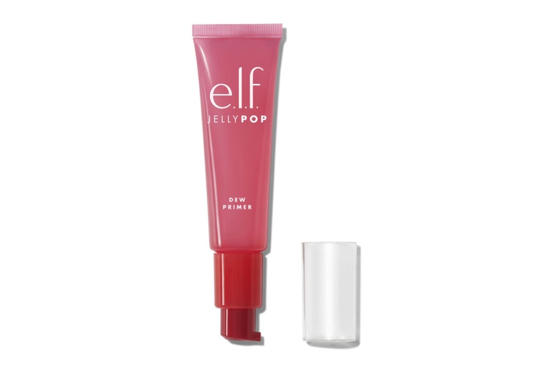 The e.l.f. Cosmetics Suntouchable Whoa Glow SPF is one shopping writer’s favorite primer for a dewy finish. It features hyaluronic acid, aloe, and squalane for long-lasting hydration and can be worn solo or under makeup.