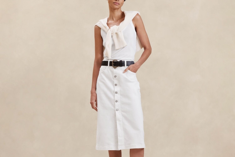 These are the 10 summer items a fashion writer is eyeing from Banana Republic Factory up to 40 percent off, including wide-leg linen pants, shorts, denim skirts, mini dresses, and more. Prices start at $24.